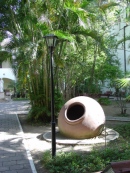 Tinajone in the courtyard of Iglesia La Merced - Camaguey Cuba